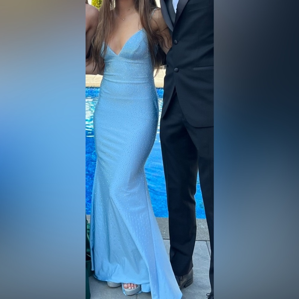 Beautiful worn once and bought last year, size 0 Sherri Hill prom dress